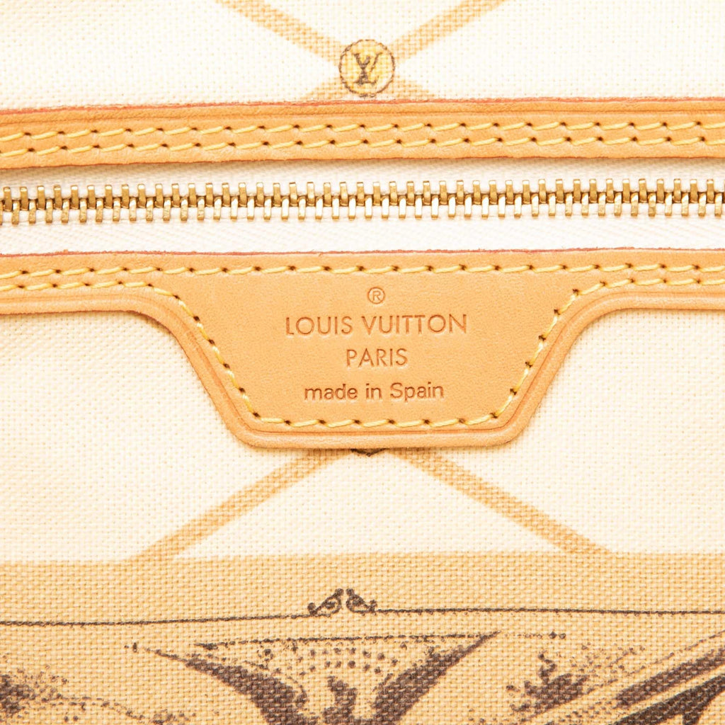 Louis Vuitton Monogram Summer Trunks Neverfull MM