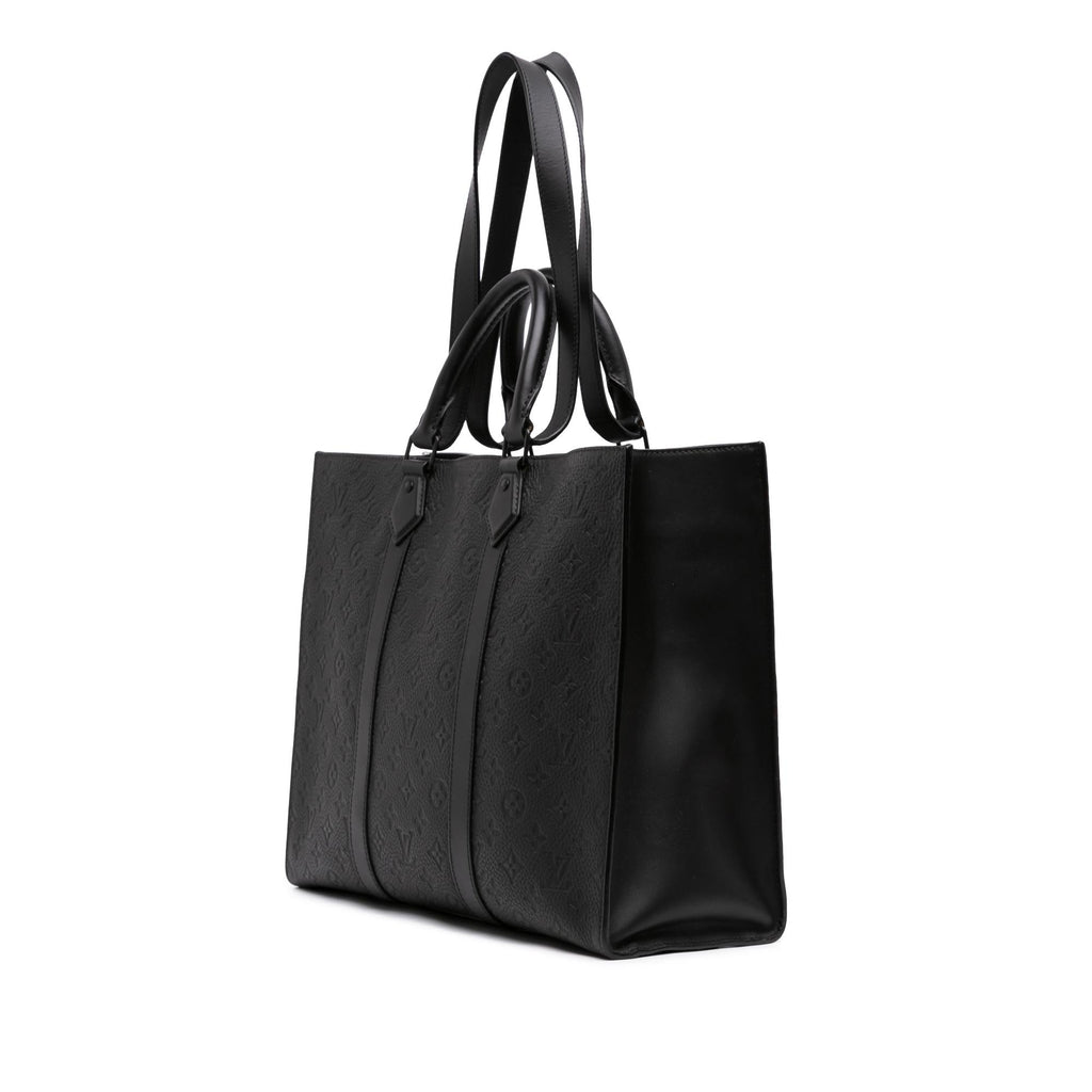 Louis Vuitton Monogram Taurillon Sac Plat 24H