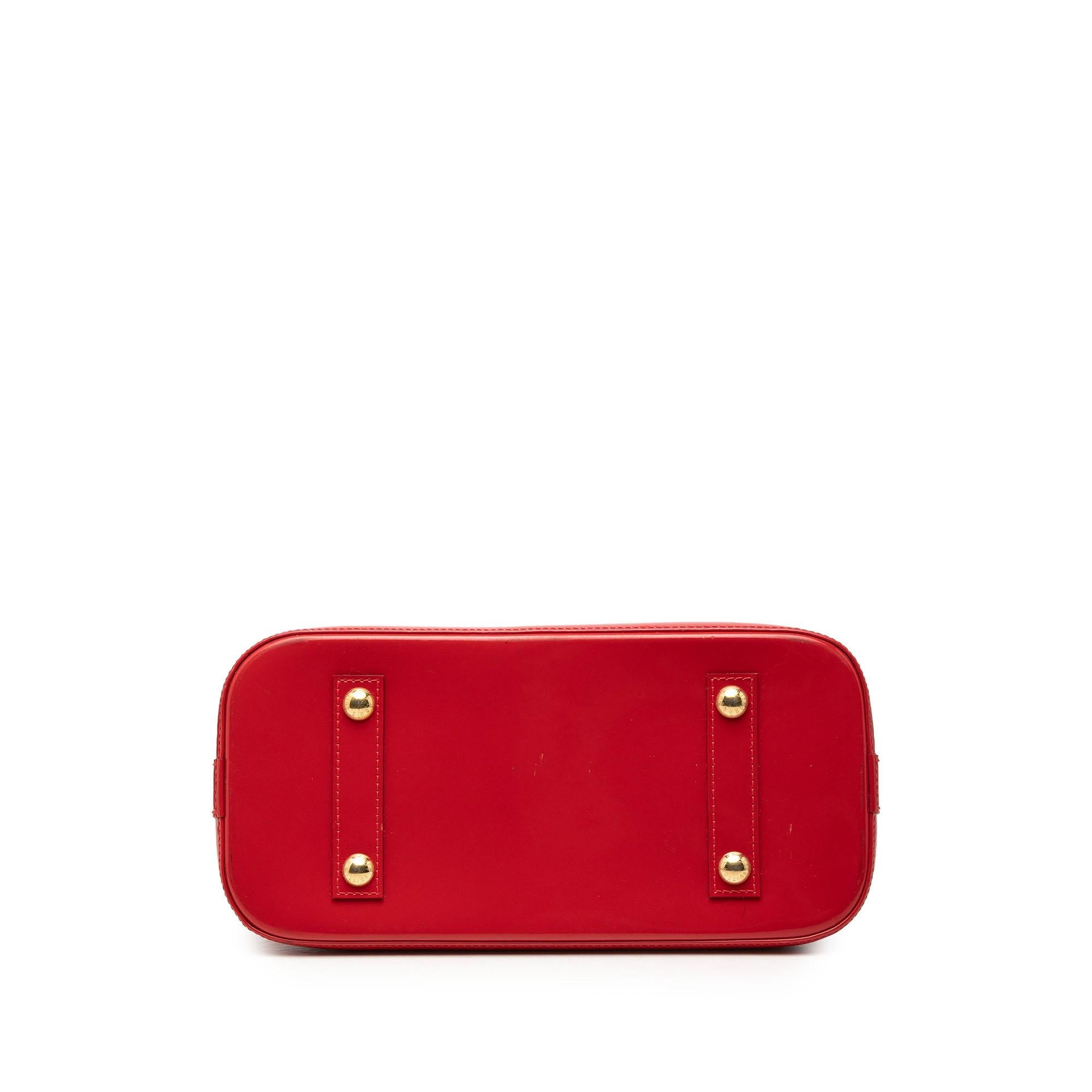 Louis Vuitton Monogram Vernis Alma PM