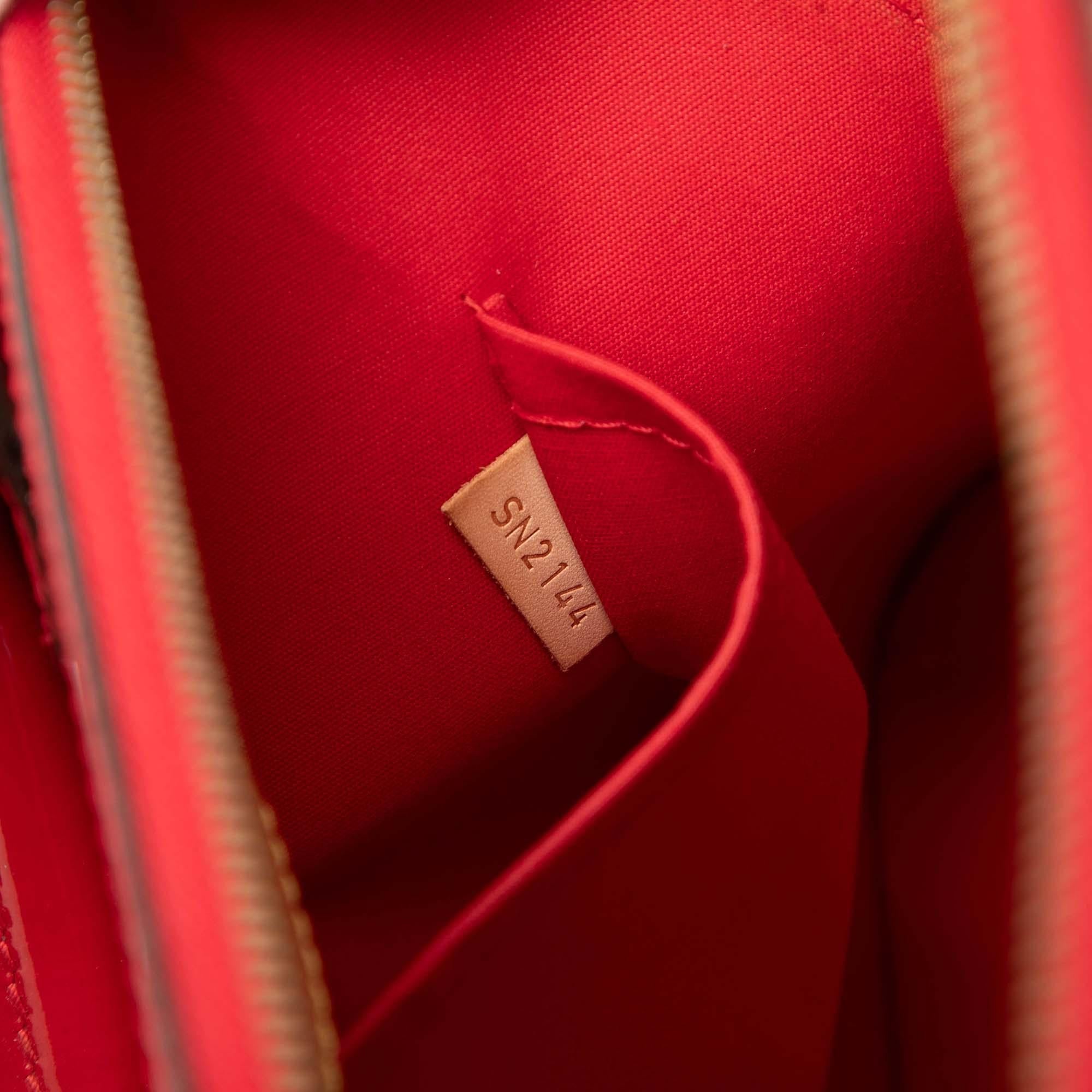 Louis Vuitton Monogram Vernis Alma PM