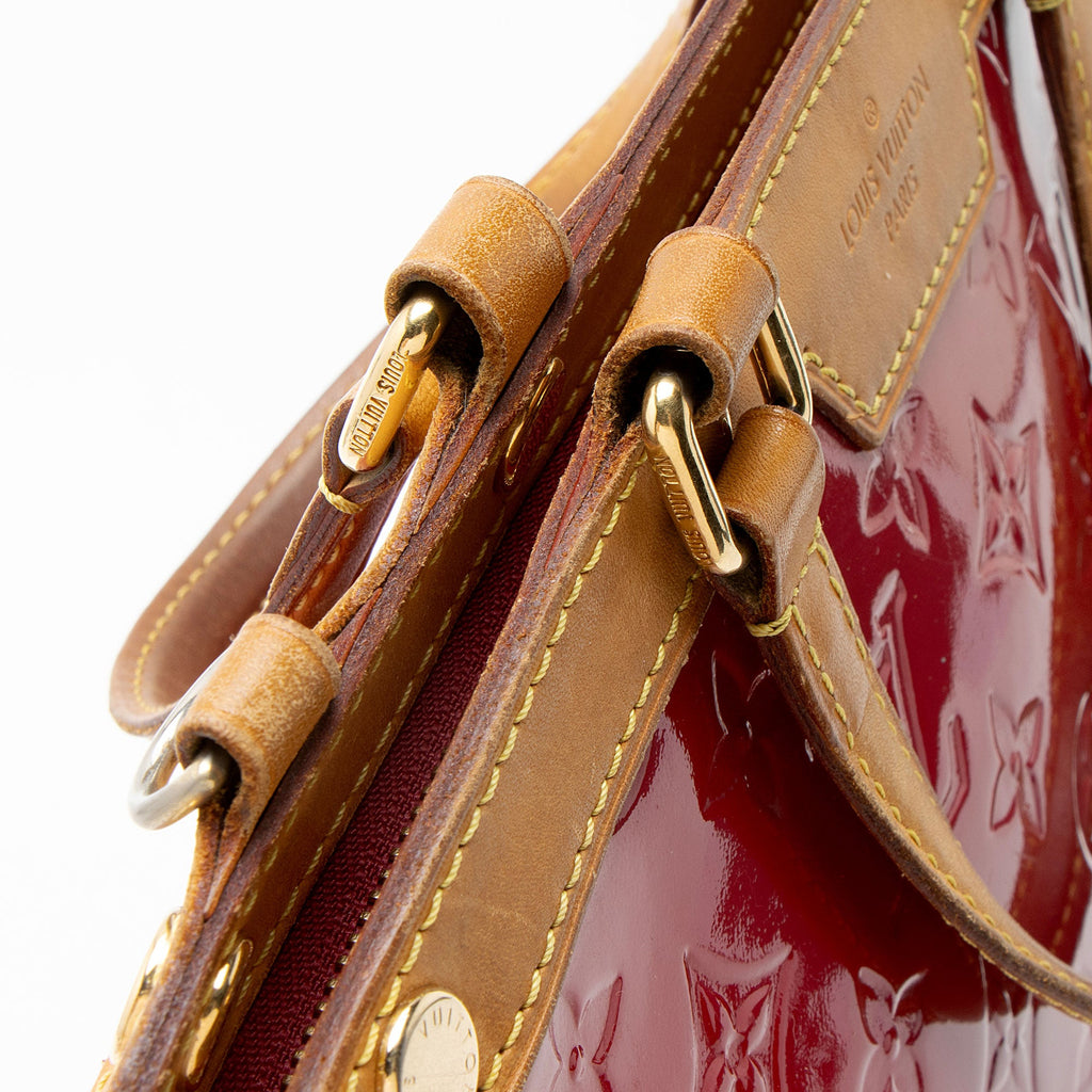 Louis Vuitton Monogram Vernis Brea MM Satchel