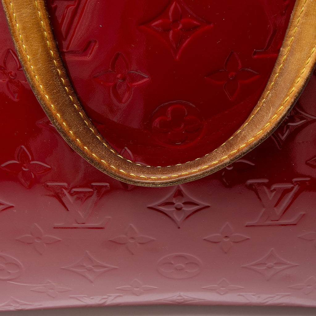 Louis Vuitton Monogram Vernis Brea MM Satchel