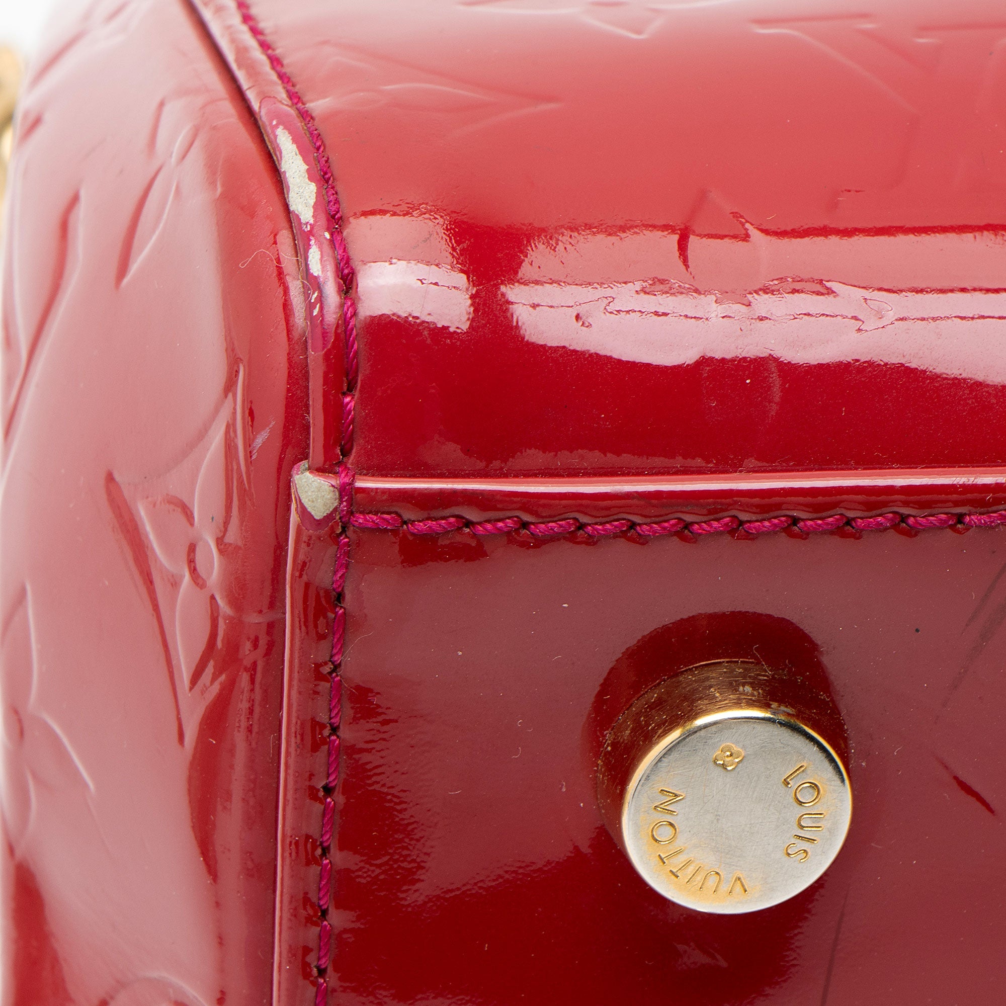 Louis Vuitton Monogram Vernis Brea MM Satchel