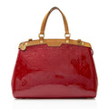 Louis Vuitton Monogram Vernis Brea MM Satchel