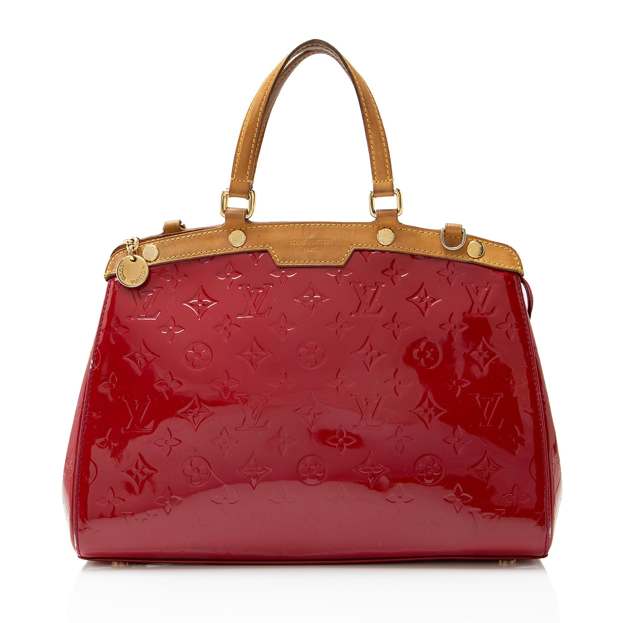 Louis Vuitton Monogram Vernis Brea MM Satchel