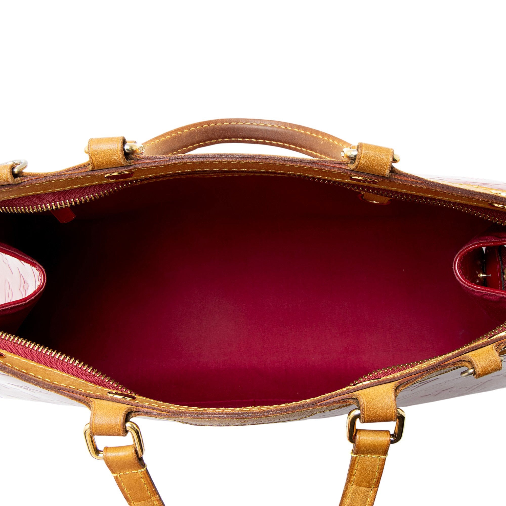 Louis Vuitton Monogram Vernis Brea MM Satchel