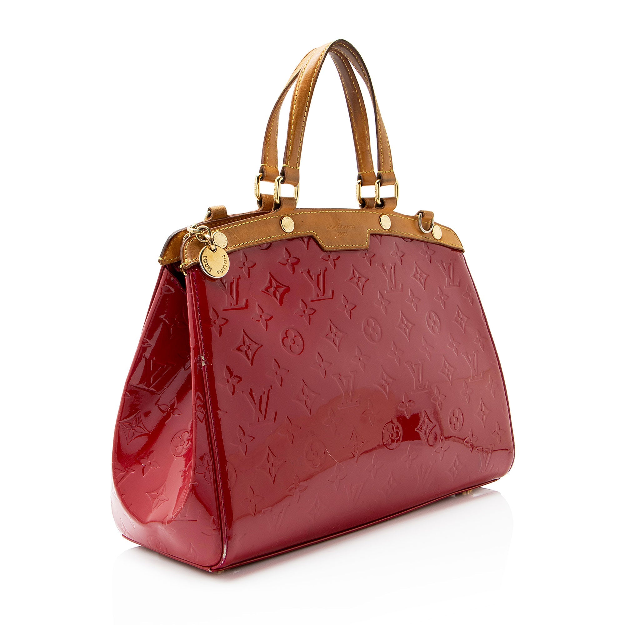 Louis Vuitton Monogram Vernis Brea MM Satchel