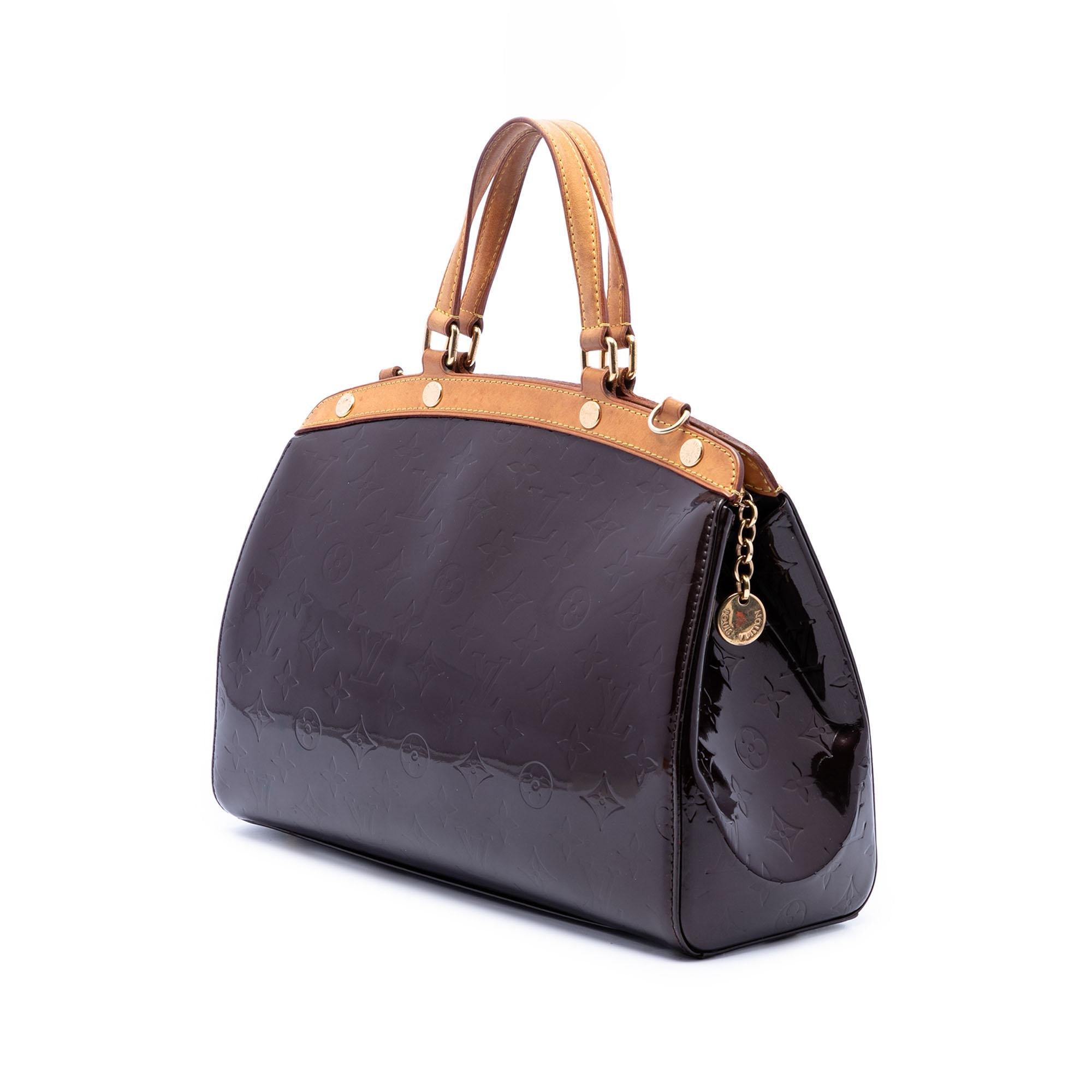 Louis Vuitton Monogram Vernis Brea PM