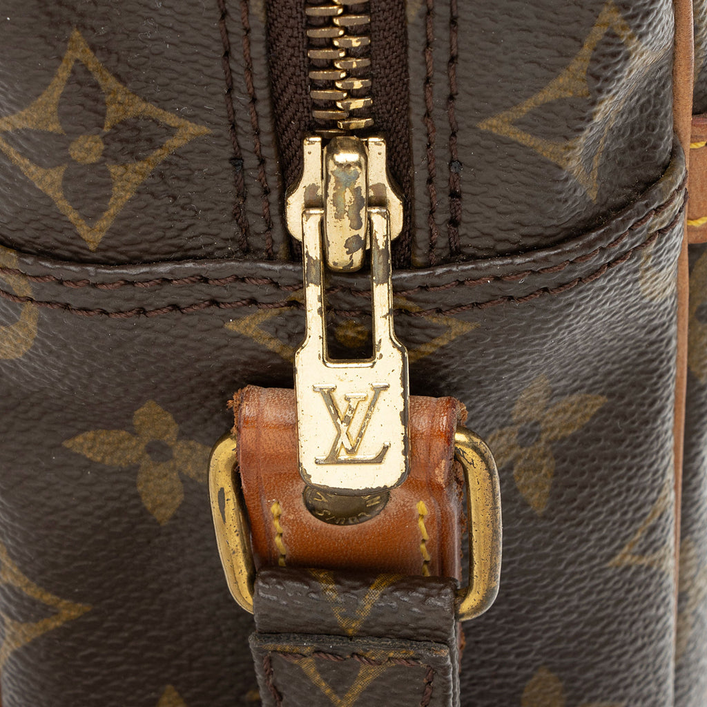 Louis Vuitton Vintage Monogram Canvas Danube MM Shoulder Bag