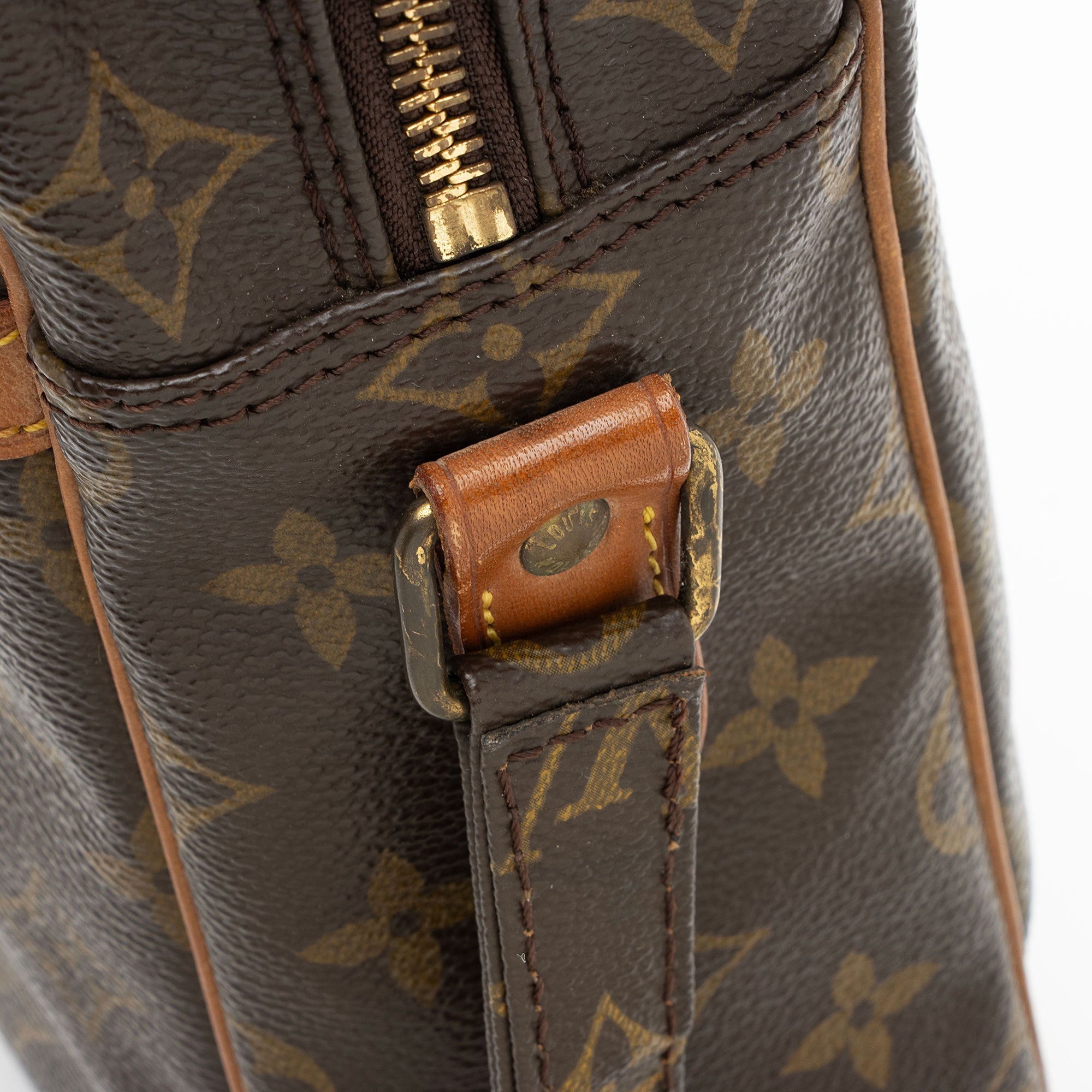 Louis Vuitton Vintage Monogram Canvas Danube MM Shoulder Bag
