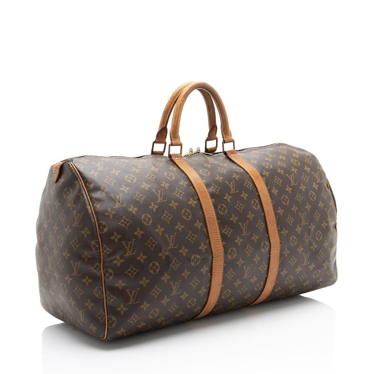 Louis Vuitton Vintage Monogram Canvas Keepall 55 Duffle