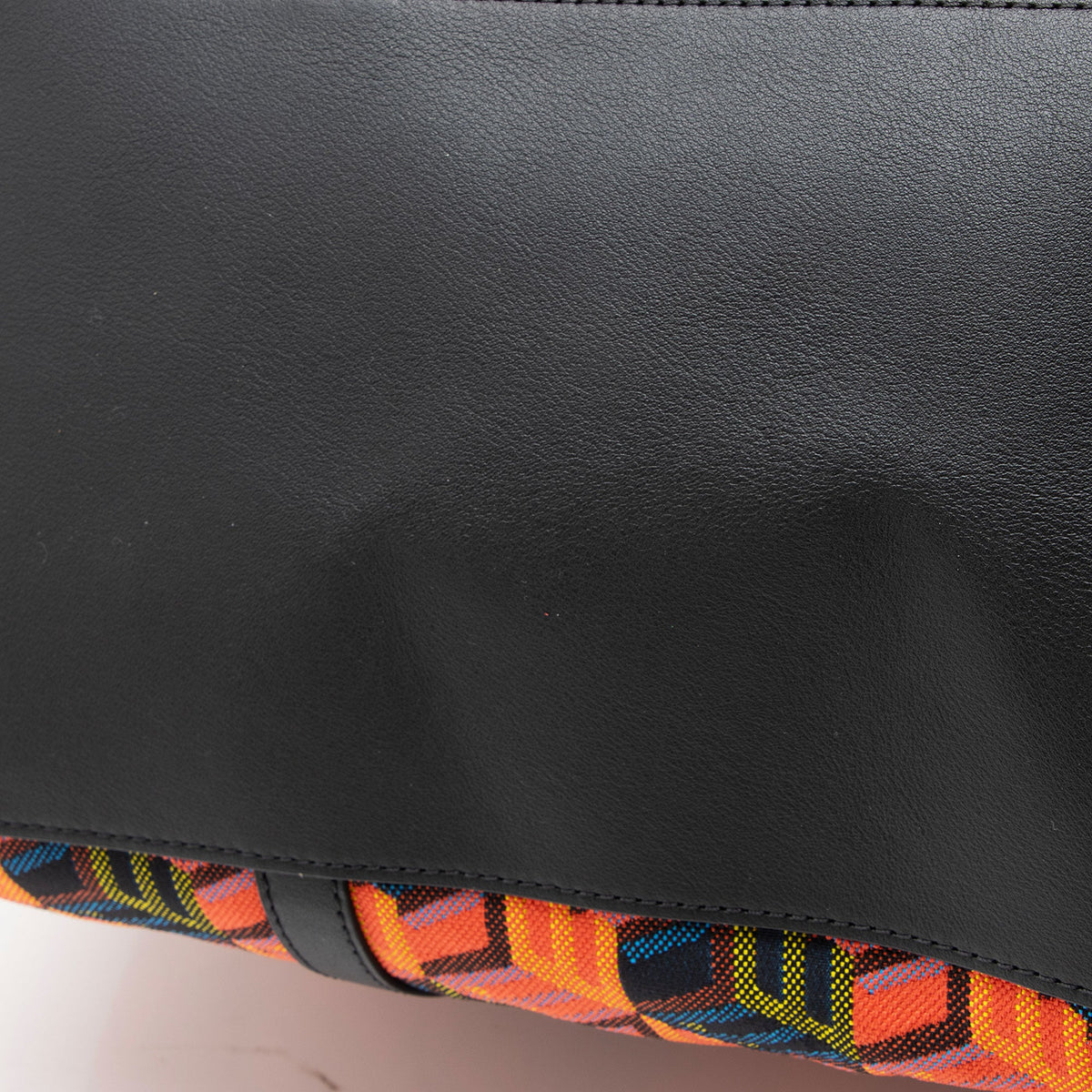 MCM Cubic Monogram Jacquard Shopper Tote