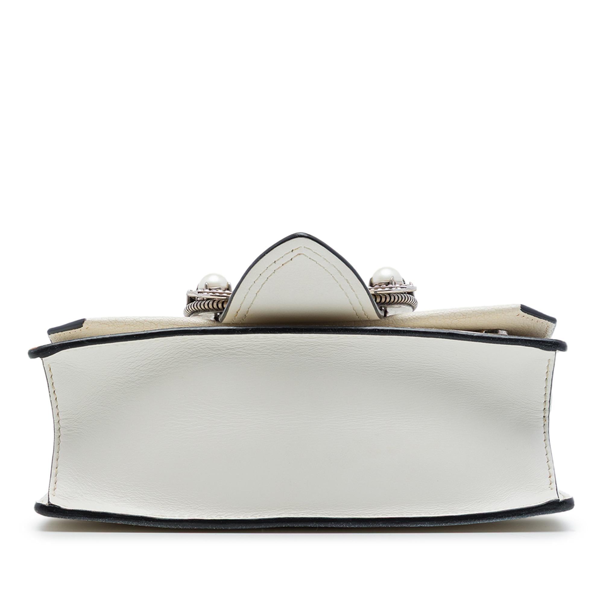 Miu Miu Goatskin Madras Soft Calf Crystal Embellished Crossbody