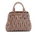 Miu Miu Matelasse Nappa Satchel