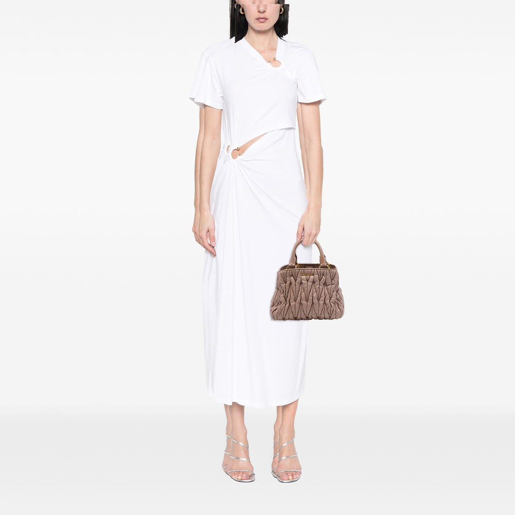 Miu Miu Matelasse Nappa Satchel