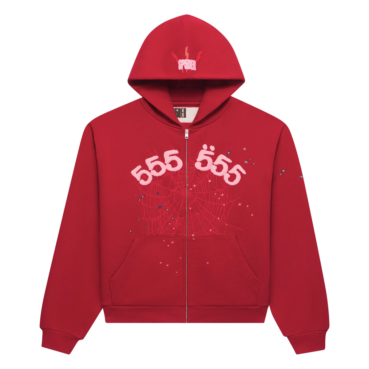 ANGEL NUMBER ZIP HOODIE