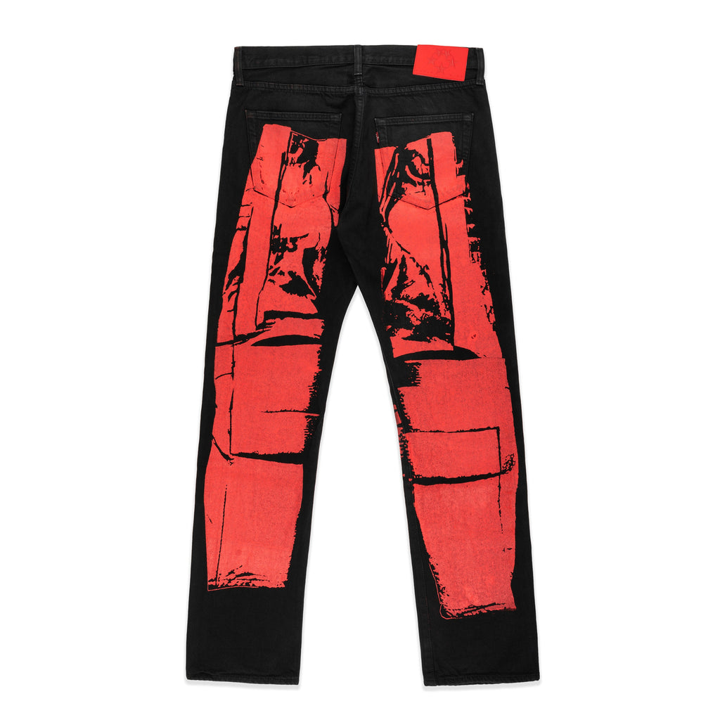 PAINTED MOTO DENIM