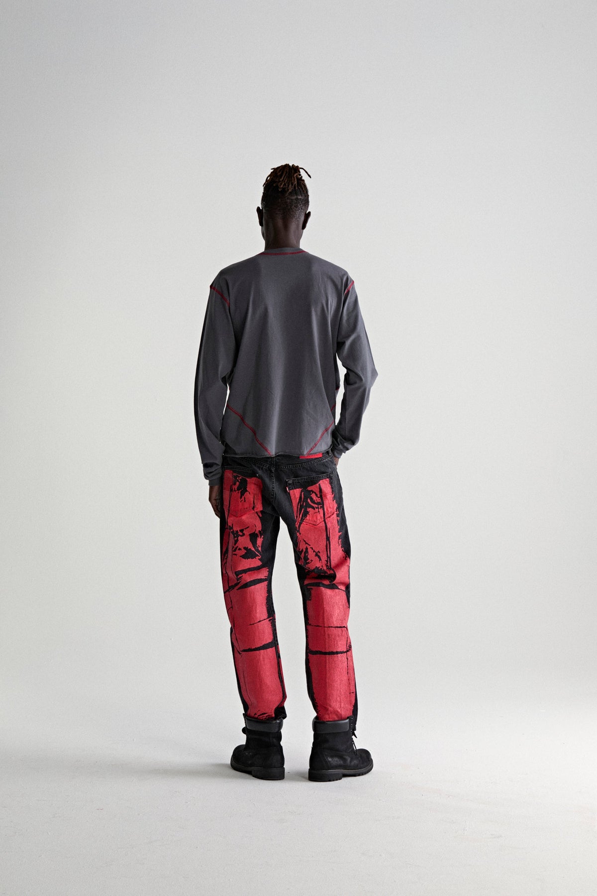 PAINTED MOTO DENIM