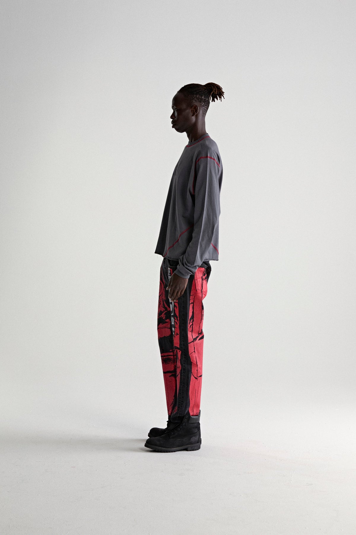 PAINTED MOTO DENIM