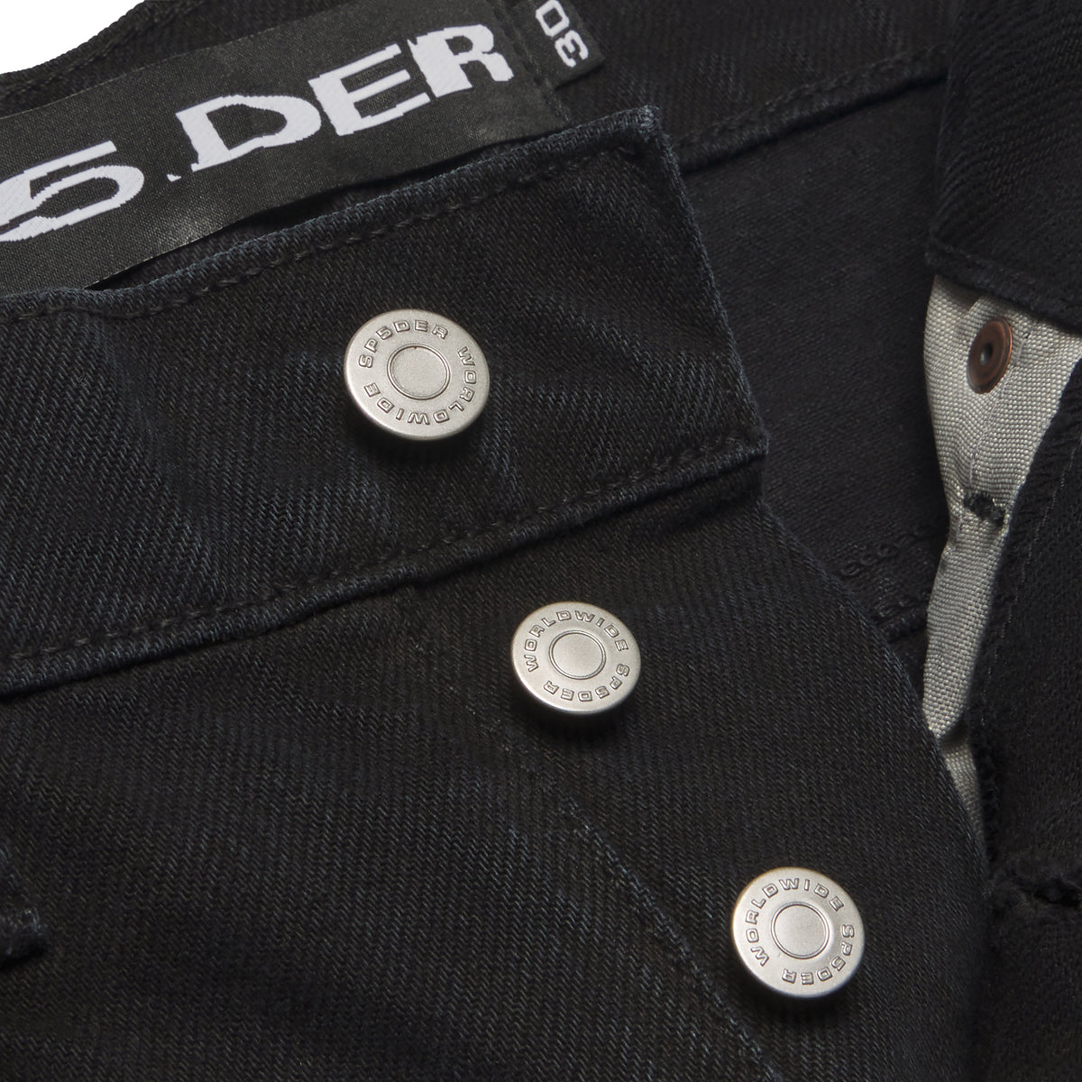 DISTRESSED LOGO V3 DENIM