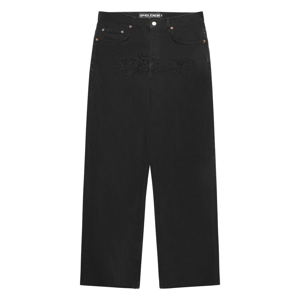 DISTRESSED LOGO V3 DENIM