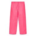 DEBOSSED WEB LEATHER PANT