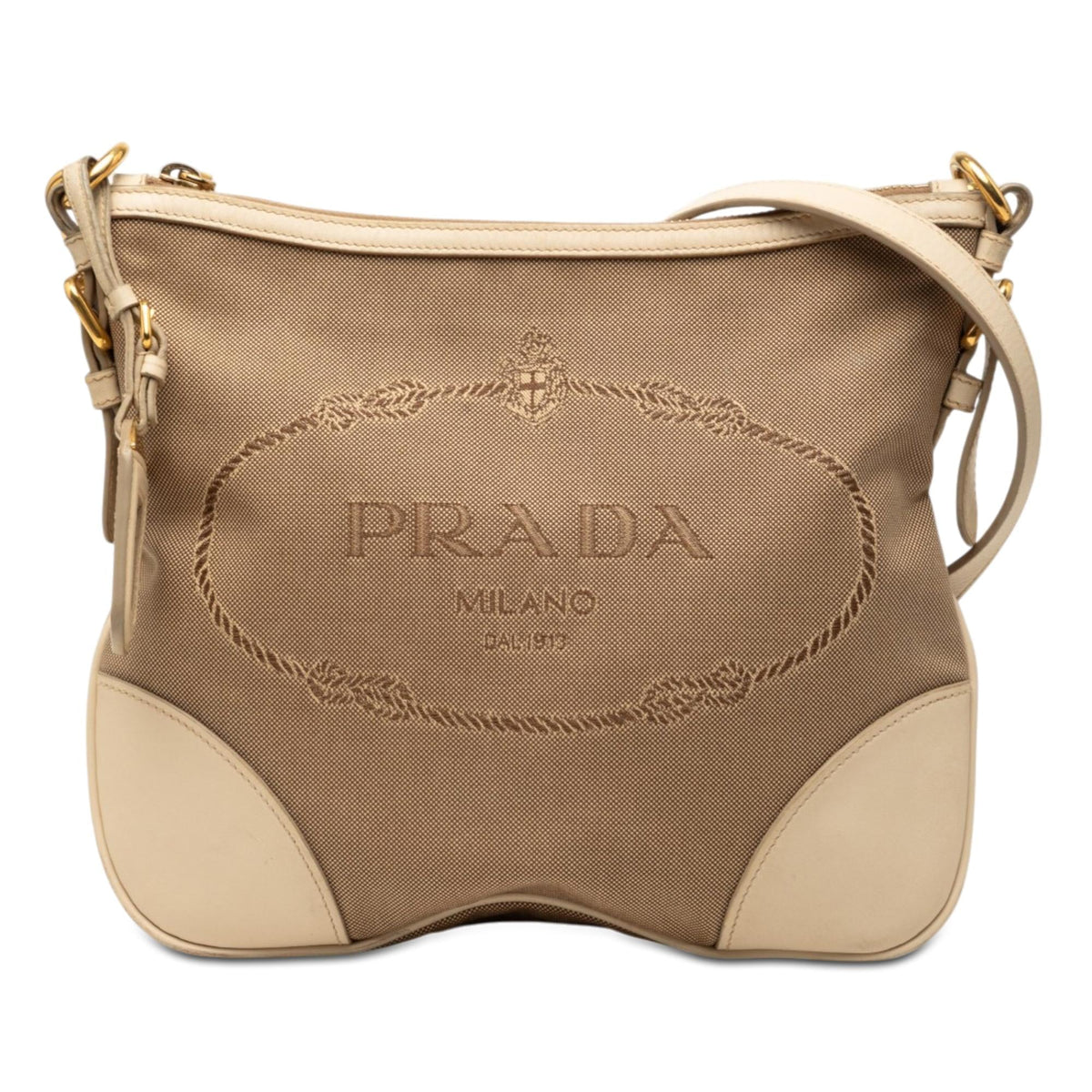 Prada Canvas Canapa Logo Crossbody