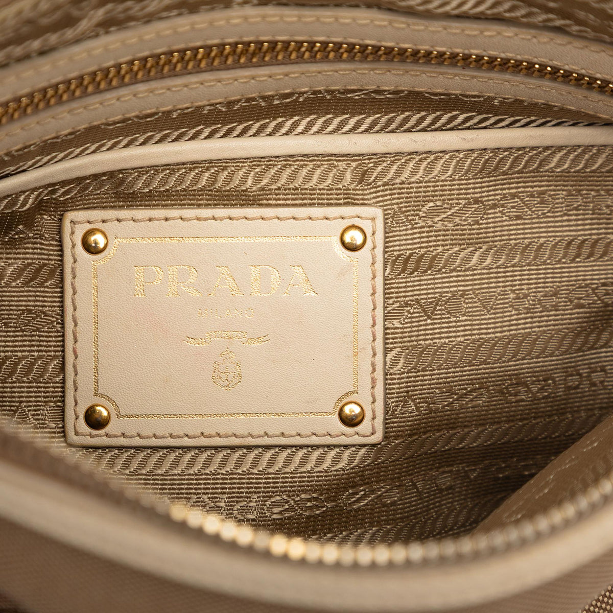 Prada Canvas Canapa Logo Crossbody
