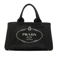 Prada Canvas Canapa Logo Satchel