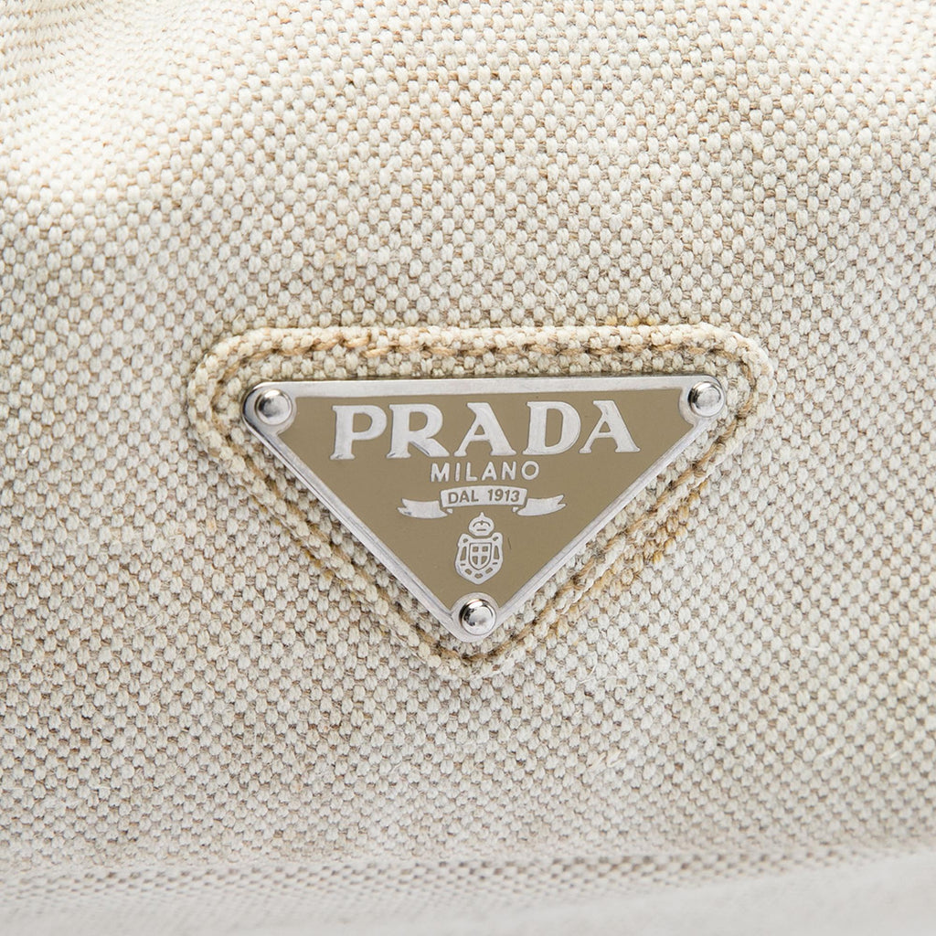 Prada Canvas Canapa Mistolino Tote