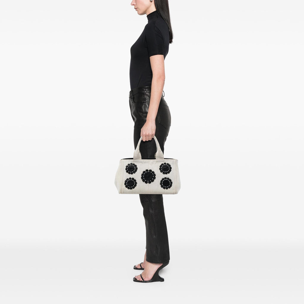 Prada Canvas Canapa Mistolino Tote