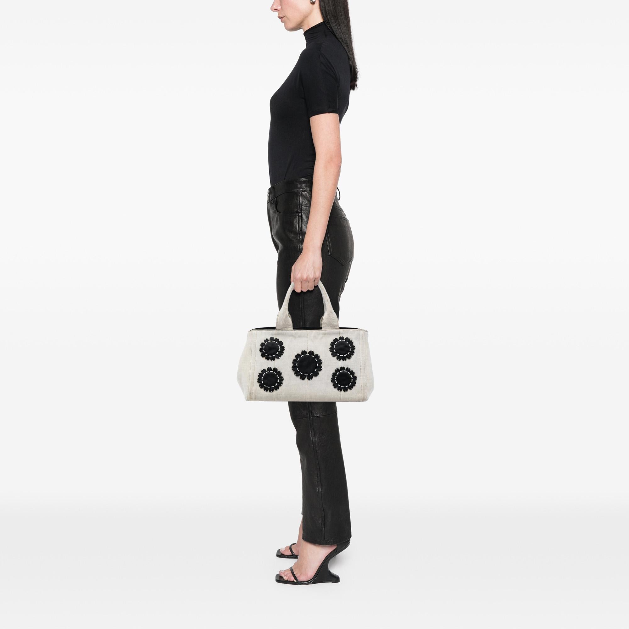 Prada Canvas Canapa Mistolino Tote