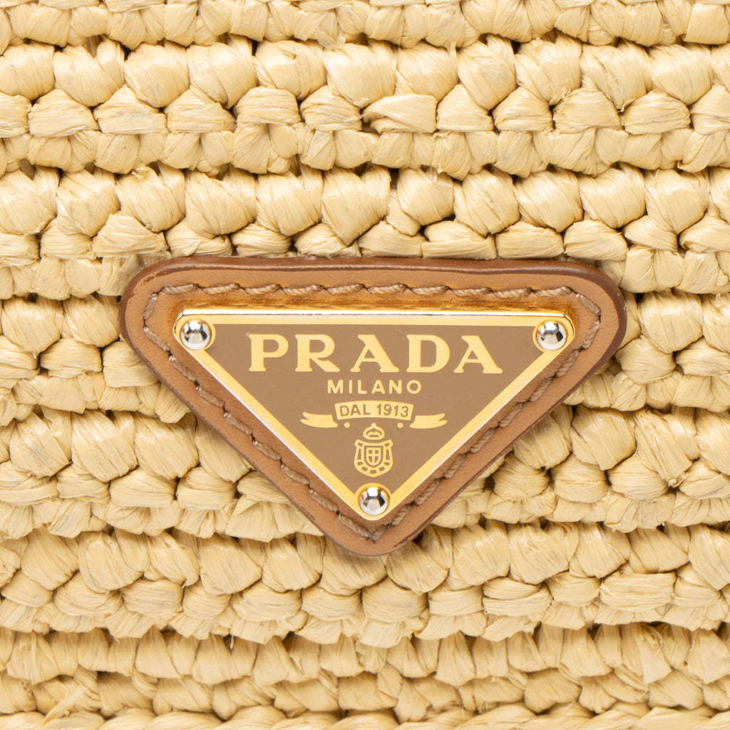 Prada Crochet Raffia Re-Edition 2005 Crossbody