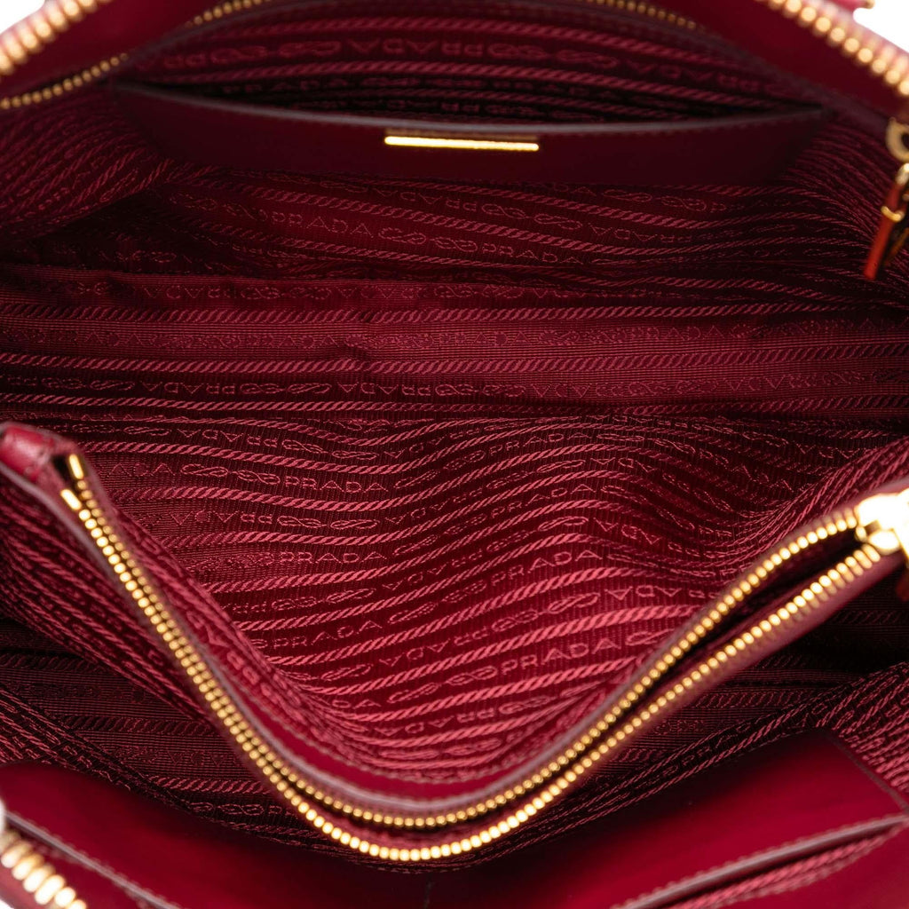 Prada Extra Large Saffiano Lux Promenade Satchel