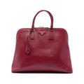 Prada Extra Large Saffiano Lux Promenade Satchel