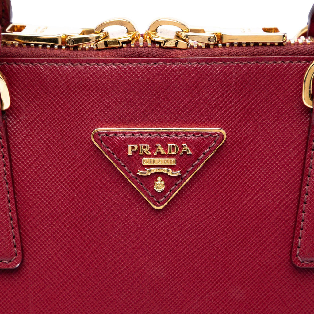 Prada Extra Large Saffiano Lux Promenade Satchel
