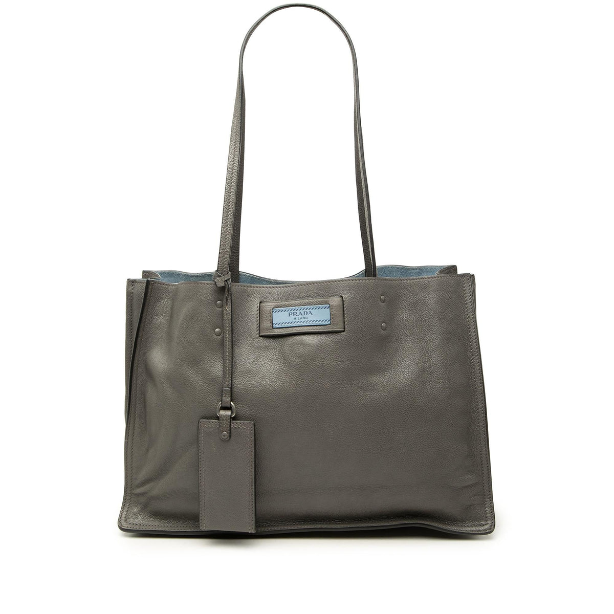 Prada Glace Calf Etiquette Tote
