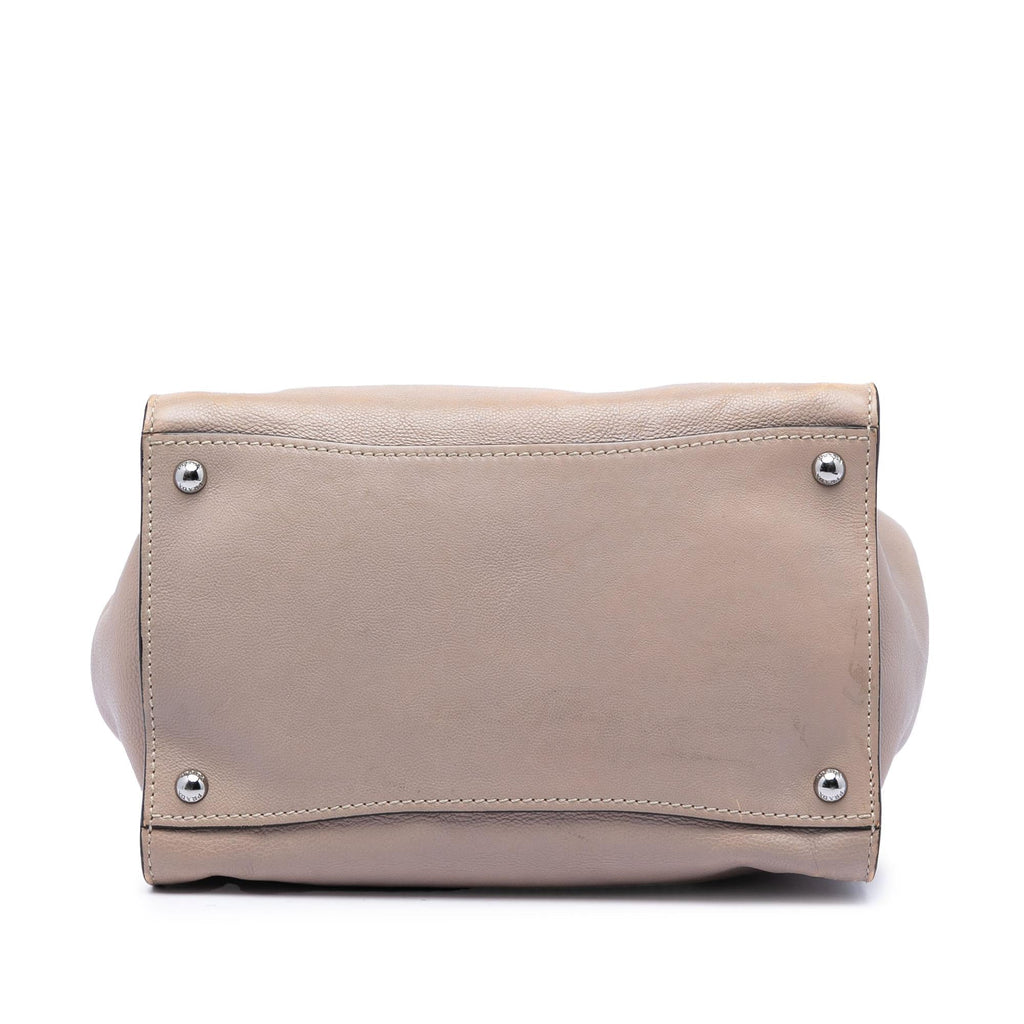 Prada Glace Calf Twin Pocket Double Handle Satchel