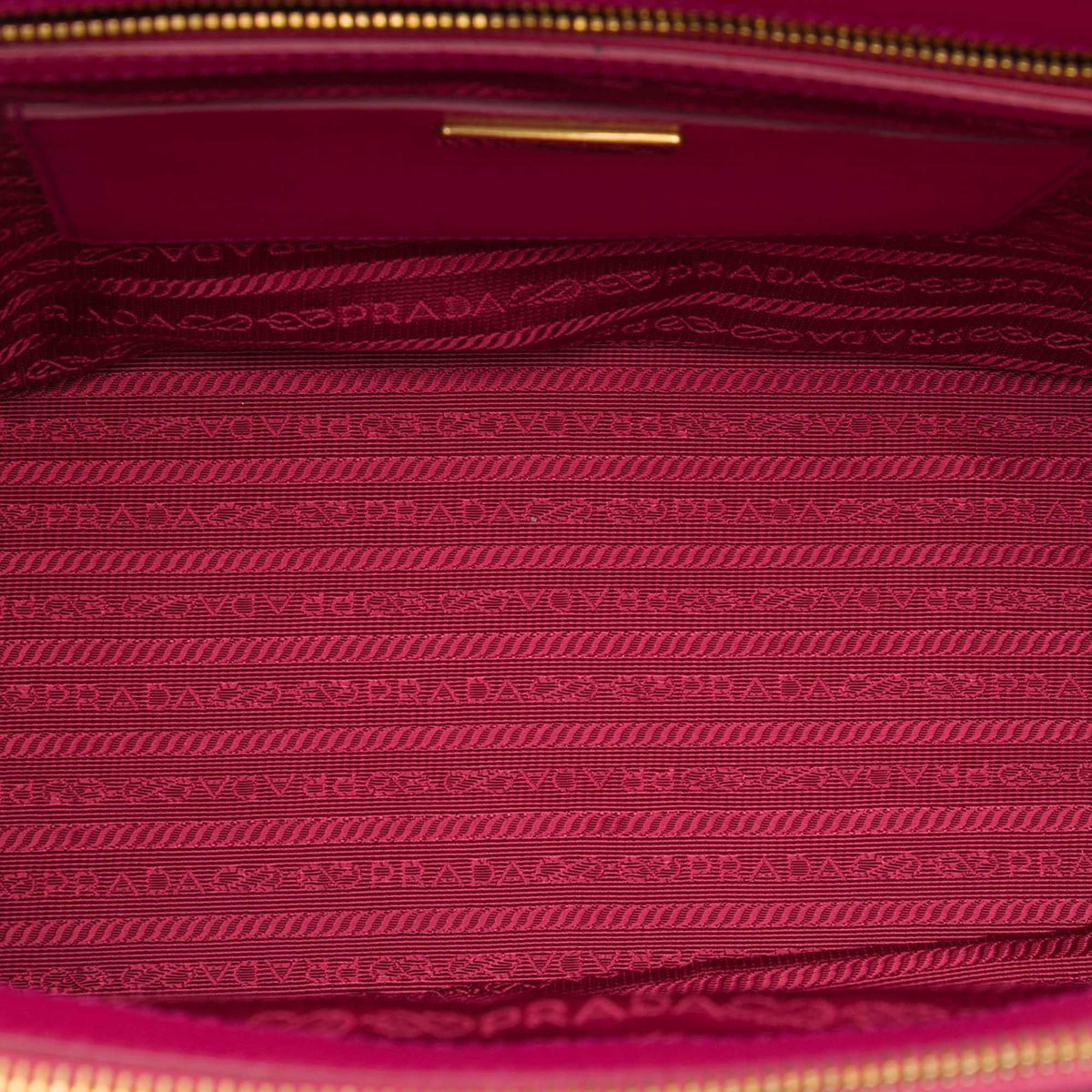 Prada Medium Saffiano Lux Galleria Double Zip Tote
