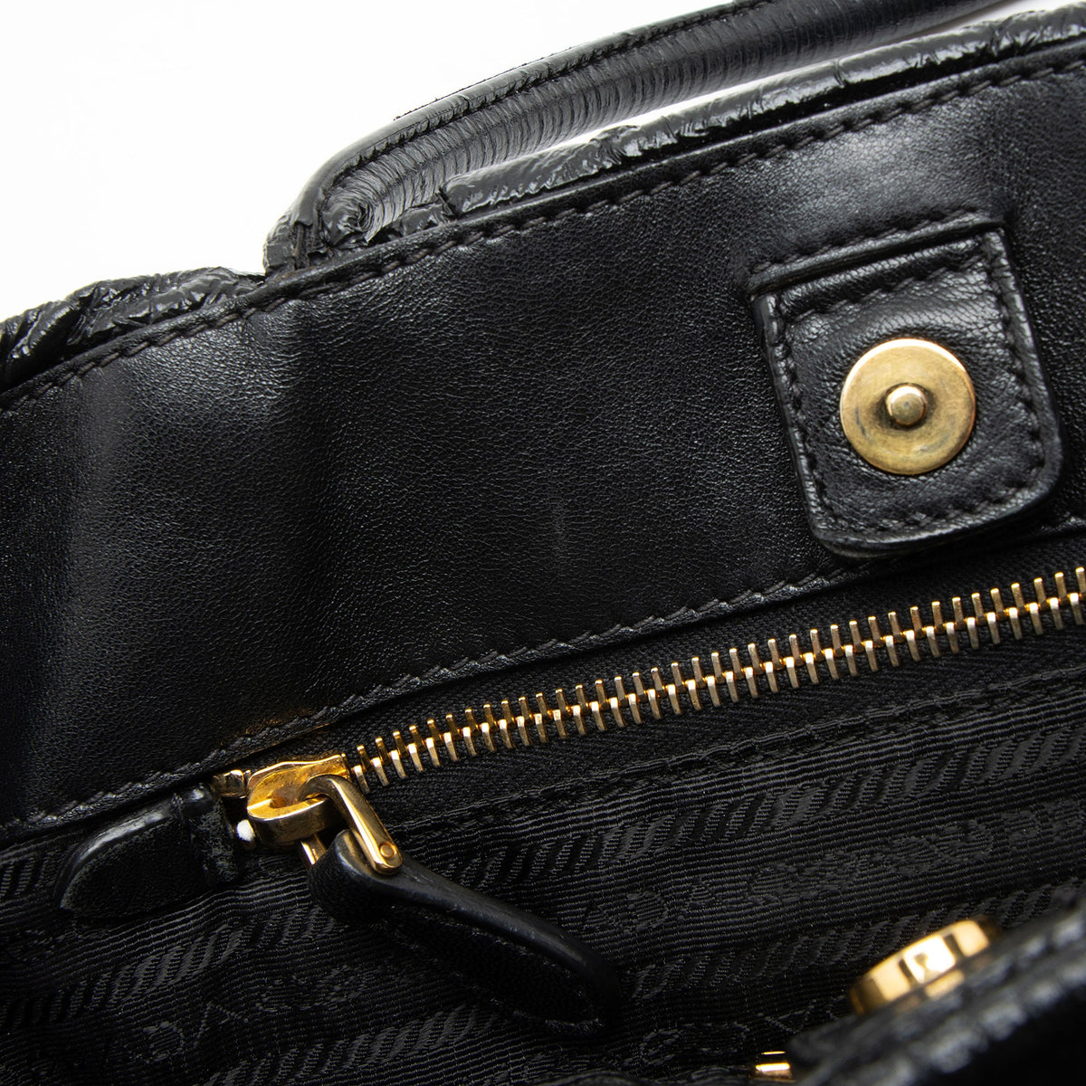 Prada Nappa Fiocco Bow Tote