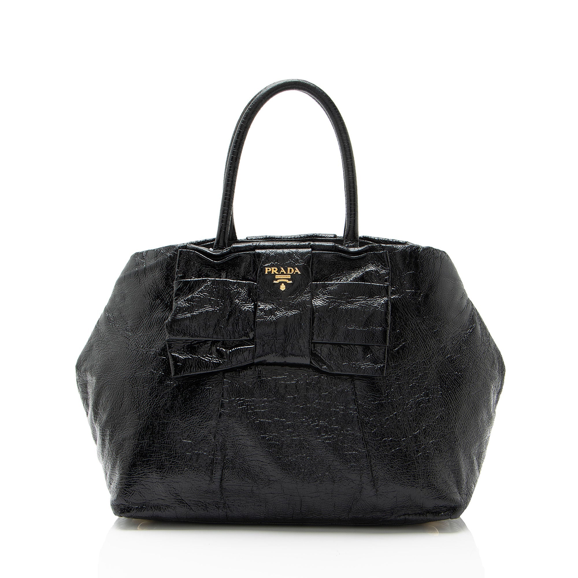 Prada Nappa Fiocco Bow Tote