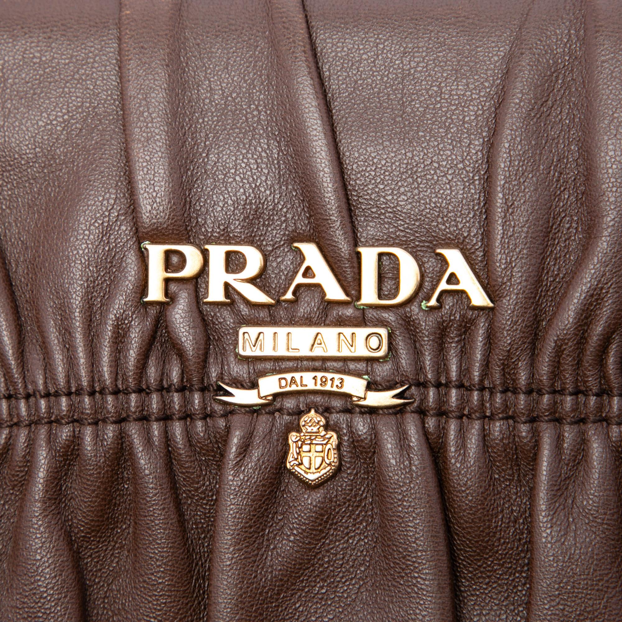 Prada Nappa Gaufre and Tessuto Tote