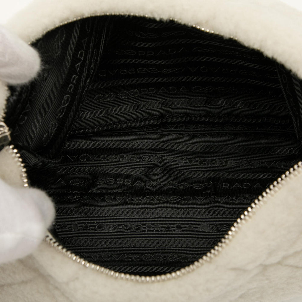 Prada Quilted Shearling Re Edition 2005 Crossbody