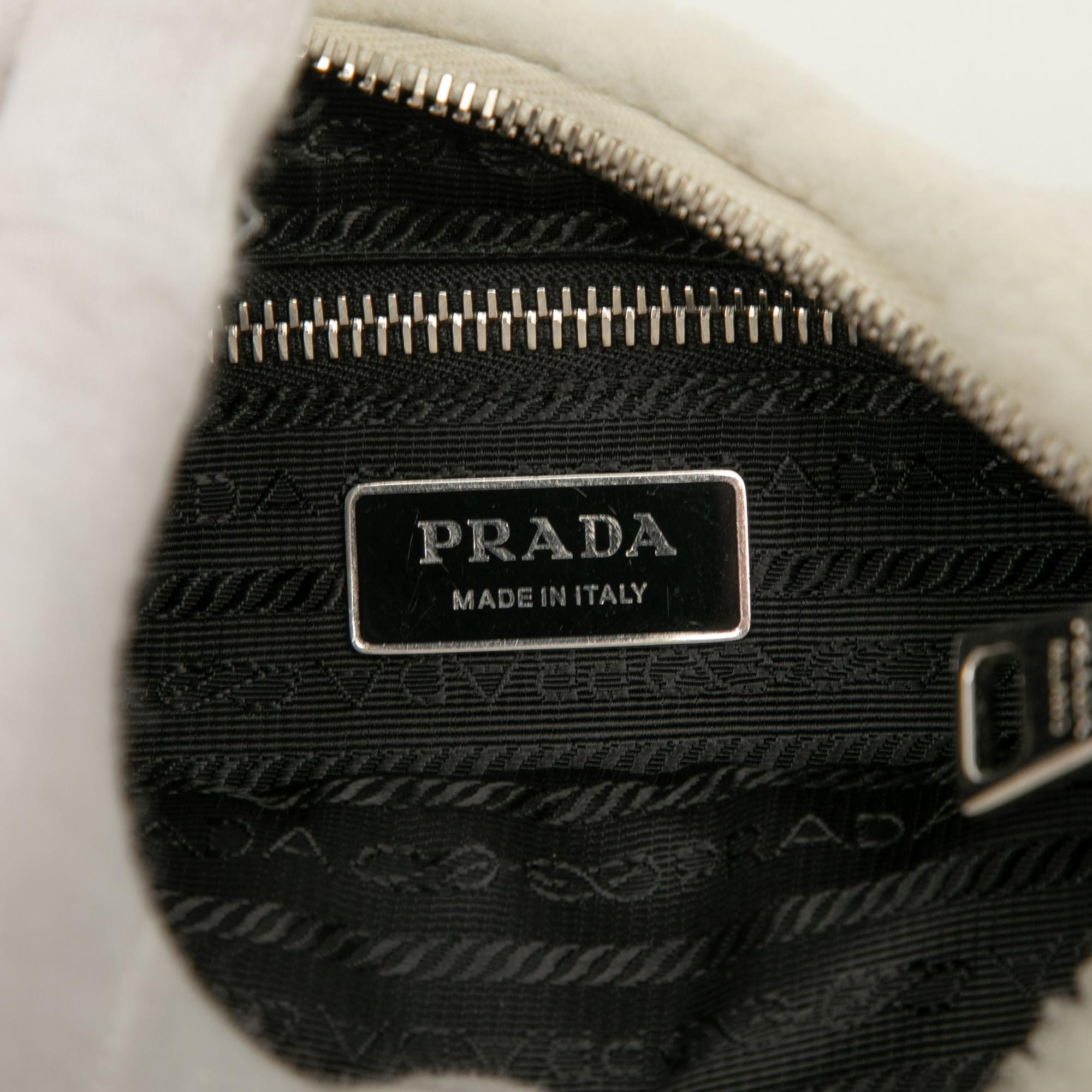 Prada Quilted Shearling Re Edition 2005 Crossbody