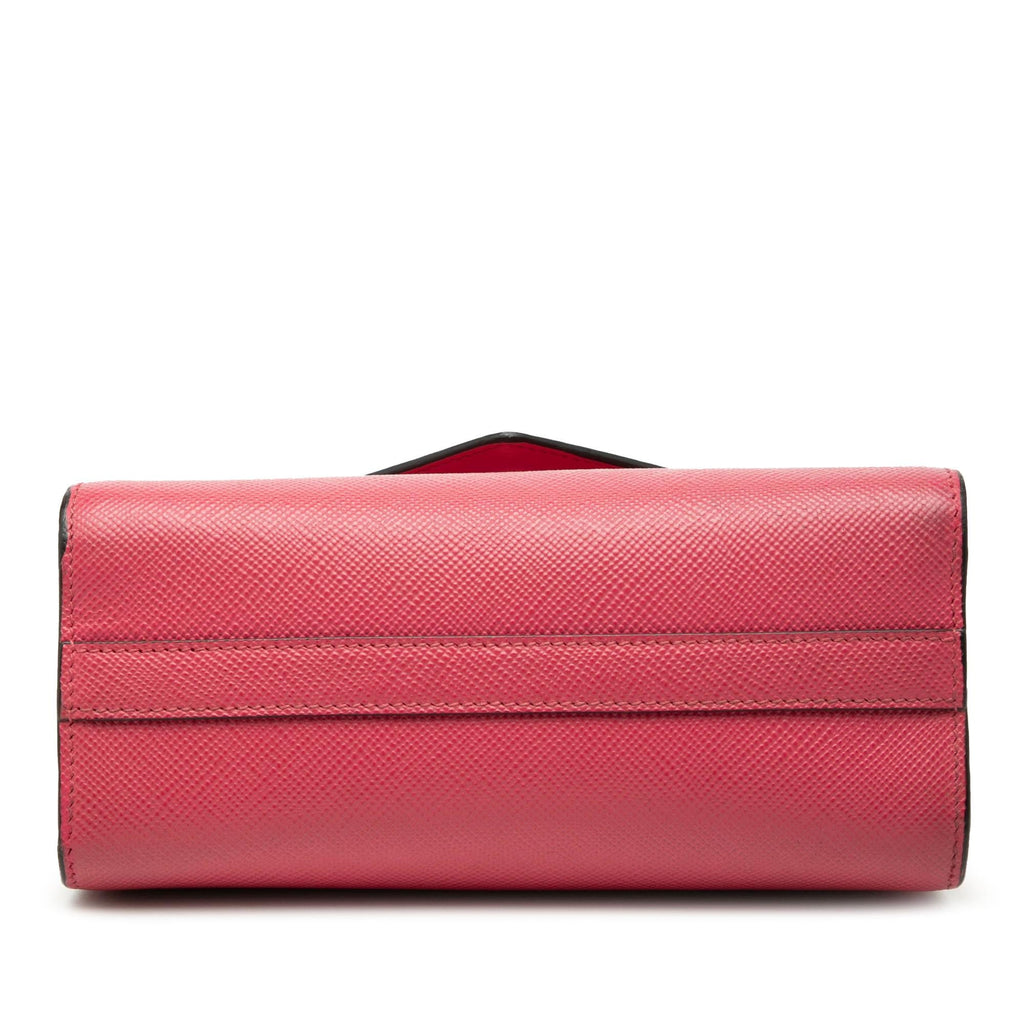 Prada Saffiano Cuir Monochrome Envelope Crossbody