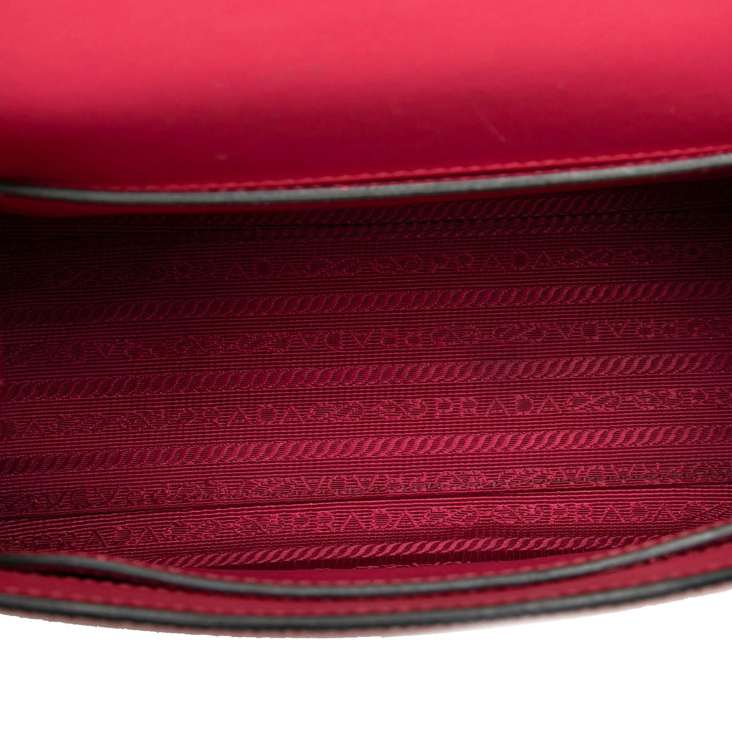 Prada Saffiano Cuir Monochrome Envelope Crossbody