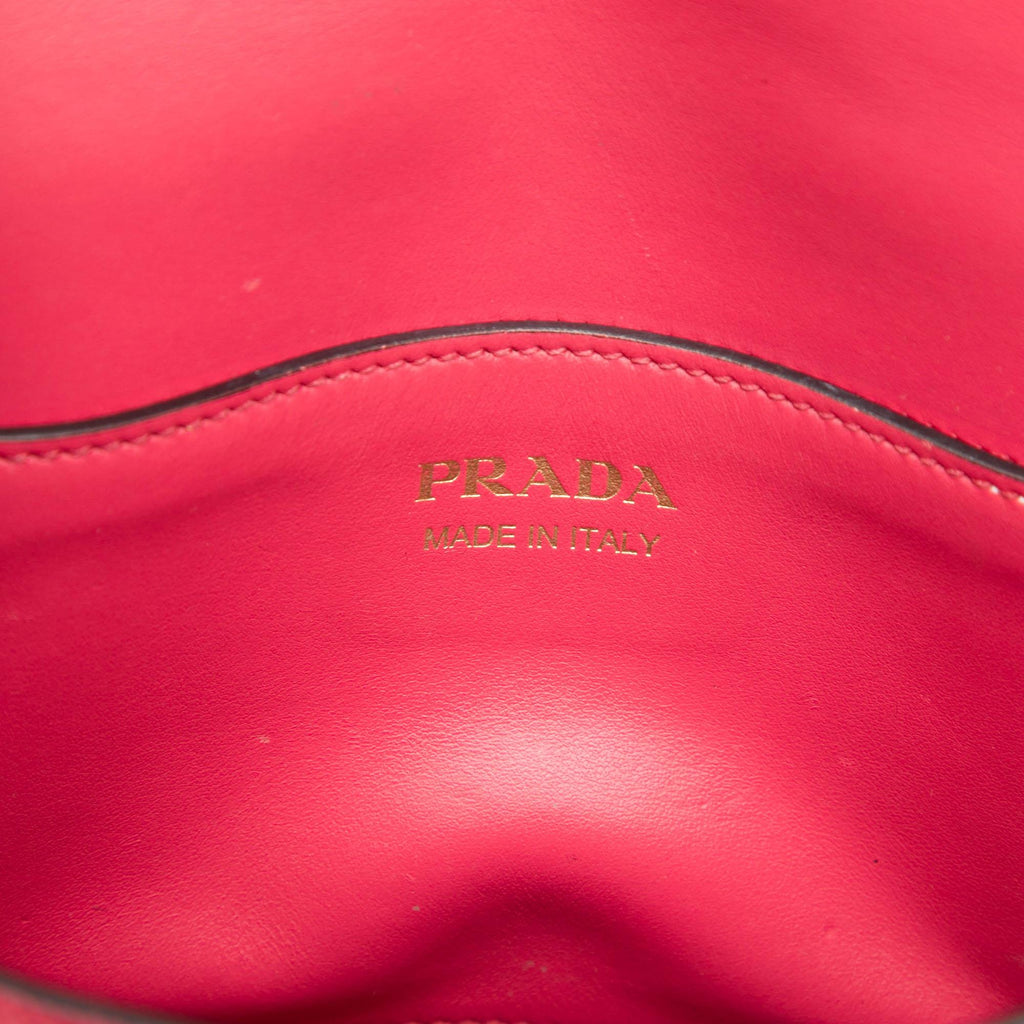Prada Saffiano Cuir Monochrome Envelope Crossbody