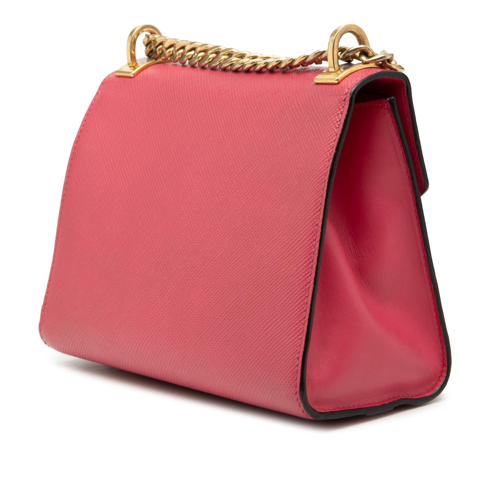 Prada Saffiano Cuir Monochrome Envelope Crossbody
