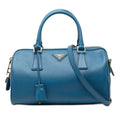 Prada Saffiano Lux Boston Bag
