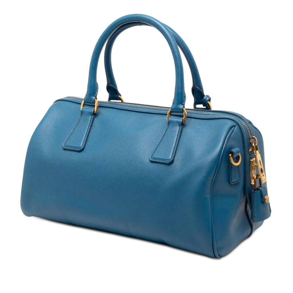 Prada Saffiano Lux Boston Bag